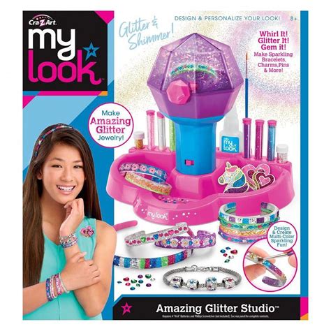 With salon-style nail art and super glittery makeup, Cra-Z-Art My Look playsets allow you to create your own colorful personalized look. . Cra z art my look